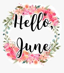 Feel free to download, share and use them! Hello June Transparent Background Watercolor Wreath Png Png Download Transparent Png Image Pngitem