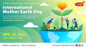 Seven years after he survived the monster apocalypse, lovably hapless joel leaves his cozy underground bunker behind on a quest to reunite with his ex. International Conscience Day Live Stream Icday S Virtual Event International Mother Earth Day 04 22 2021 Facebook