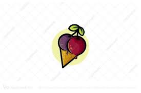 They got dozens of unique ideas from professional designers and picked their favorite. Cherry Ice Cream Logo Ice Cream Logo Cherry Ice Cream Ice Cream Design