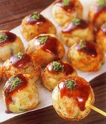 Akashi Eats Plenty Of Takoyaki Octopus To Help Him Grow Big And Strong D Japanese Street Food Japanese Cooking Japan Food