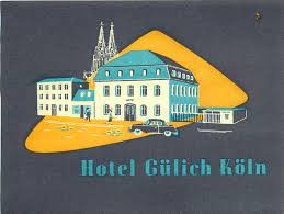 hotel gulich koln cologne germany hotel art deco vintage