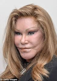 · justin jedlica is known as the human . Catwoman Jocelyn Wildenstein Attends Jean Yves Klein S Chimeras Exhibition Daily Mail Online