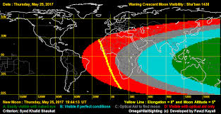 And also given ramadan dates for another 30 years. Moonsighting For Ramadan 1438