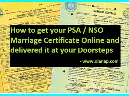 Maybe you would like to learn more about one of these? Psa Nso Marriage Certificate Online Application Guide 2019