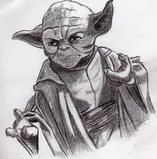 Amazing Yoda Drawing Dibujo De Yoda A Pluma Star Wars Drawings Star Wars Art Star Wars Artwork
