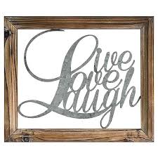Perfect gift for those that love wall decoration great craftmanship. Rustic Live Love Laugh Wall Plaque Kirklands