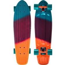 Cruiser Skateboard Big Yamba Gradiant Coral Azul En 2020 Patinaje Con Monopatin Patinetas Para Chicas Patineta Penny