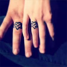 Wedding Ring Tattoo Black Siyah Yuzuk Parmagi Dovmeleri Tribal Dovmeler Cift Dovmeler Dovme