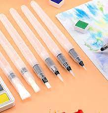 Art 6pcs Portable Paint Brush Water