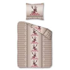 Bettwasche Alpenchic 135x200 Hirsch Bettgarnitur Alpenlook Bettwasche Hirsch Alpen