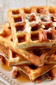 Pecan Ricotta Waffles Recipe Recipes Waffles Ricotta Cheese
