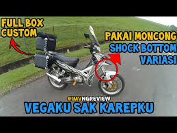 Yamaha indonesia motor manufacturing, sebagai produsen dan distributor sepeda motor yamaha di indonesia mempunyai misi untuk terus memberikan produk terbaik dan pelayanan yang memuaskan bagi para pelanggan. Modifikasi Yamaha Vega R 2008 Touring Triple Box Vega Silver Adventure Imvngreview Youtube