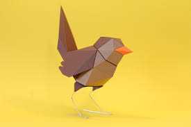 Papercraft fox on rock, paper model, 3d paper craft, paper sculpture pdf template, low poly animals papercraft, wall home decor pepakura kit diy. Papercraft Vorlagen 3d Origami Vorlagen Zum Ausdrucken Novocom Top