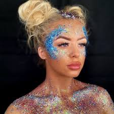 Body Glitter, Glitter Gel, Face Glitter, Eye Glitter Makeup, Hair Glitter,  Rave, Festival, Holographic, Blue, Rainbow, Kids, Cheer, Softball