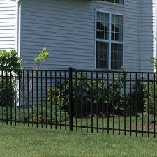37 homes for sale in new haven, in. Freedom Standard New Haven 4 Ft H X 6 Ft W Black Aluminum Flat Top Decorative Lowes Com Fence Panels Aluminum Fence Metal Fence Panels