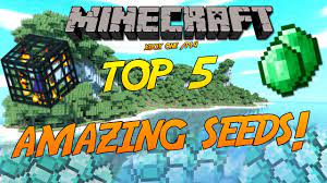 Minecraft Xbox One Ps4 Top 5 Amazing Seeds Hd Minecraft Minecraft Decorations Ps4 Or Xbox One