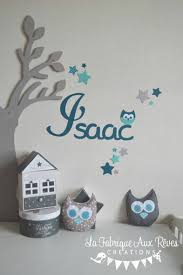 Stickers Prenom Garcon Petrole Turquoise Hibou Etoiles Decoration Chalbre Bebe Garcon Turq Stickers Prenom Decoration Chambre Enfant Deco Chambre Bebe Garcon