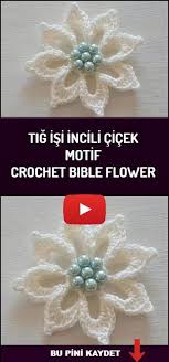 Harika Tig Isi Cicek Motifi Yapilisi Tig Isleri Tig Isi Cicekler Orgu