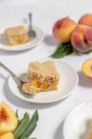 Easy Peach Cake Recipe | Little House Big Alaska