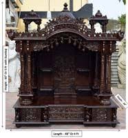 Code 99 Wooden Carved Teakwood Temple X2f Mandir Wooden Temple Wooden Temple X2f Mandir Temple Design For Home Home Temple Wooden Temple For Home