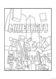 Hundreds of free spring coloring pages that will keep children busy for hours. Minecraft Coloring Pages Free Printable Coloring4free Coloring4free Com