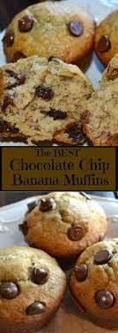 Chocolate Chip Banana Muffins The Frugal Sisters Recipe Banana Chocolate Chip Muffins Banana Chocolate Chip Banana Choc Chip Muffins