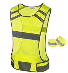247 Viz Reflective Running Vest Gear On Mercari In 2020 Running Vest Reflective Running Vest Reflective Vest