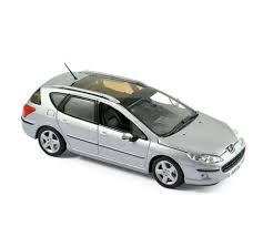 Peugeot 407 Sw 2004 Aluminium Silver Die Cast Hobbyland Peugeot Diecast Car Model