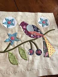 April Bird Of The Month Juud S Quilts Dik In April Applique Quilts Quilting Stencils Applique Patterns