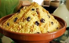 Couscous With Raisins Recipes And Foods From Morocco Recipe Moroccan Food Morrocan Food Food