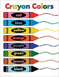 Crayons Clipart Color Chart Crayons Color Chart Transparent