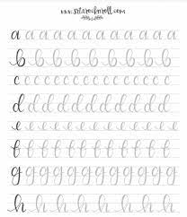 Pin En Lettering Ejercicios de caligrafia imprimibles gratis. pin en lettering