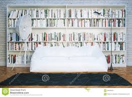 Wohnzimmer müssen mit bibliotheken nachgerüstet werden. Grosse Bibliothek Legt Mit Vielen Buchern Im Weissen Wohnzimmer Beiseite Stockbild Bild Von Innere Parkett 64538241