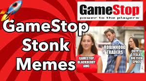 The gamestop frenzy in late january forced wall street to pay attention to retail investors like never before. Gamestop Stock Memes Youtube