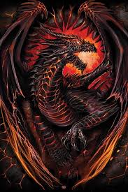 Wallpaper, kartun, naga, gallery, download, cv, letter, and, name : Dragon Furnace Maxi Poster 61 X 91 5 Cm In 2021 Dragon Artwork Fantasy Fantasy Dragon Dragon Pictures
