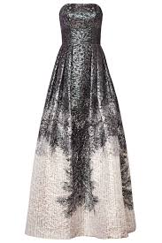 Theia Ornamental Gown Black Evening Dresses Theia Dresses Black Corset Dress