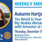 Club Meeting: The World is Your Campus: My Studies event image