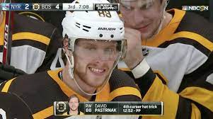 Pasta Boston Bruins Brad Marchand Smile Teeth