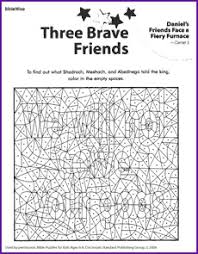 Coloring pages are a great way to end a sunday school lesson. Daniel And The Fiery Furnace Coloring Pages