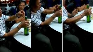 Just because you're christian doesn't mean you can't enjoy a beer, just do it the way god intended! Life Hack How To Effortlessly Open A Beer Bottle With Just A Cigarette Lighter World News Mirror Online