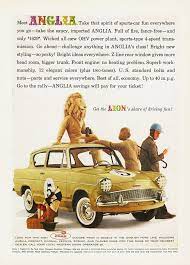 Ford Anglia 105e Saloon Advert No 107 Ford Anglia Car Ads Ford