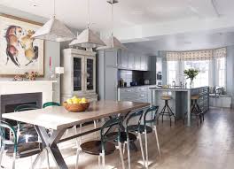 open plan kitchen