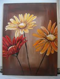 Image Result For Acrylic Paint Flowers Flower Painting Canvas Art Art