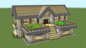 Minecraft How To Build A Birch Survival House Youtube Easy Minecraft Houses Cute Minecraft Houses Minecraft Designs