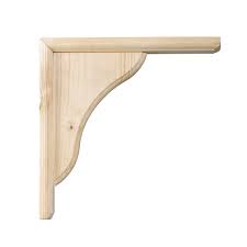 Chevron leroy merlin 4m elegant lambourde leroy merlin 3m. Equerre Volute Bois Brut Naturel H 20 X P 20 Cm Leroy Merlin