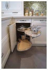 Farmhouse Friday 14 Farmhouse Kitchens With Charm And Function 62455 Kitchen The H Corner Kitchen Cabinet Kitchen Corner Storage Kitchen Cabinet Storage