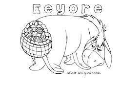 Check spelling or type a new query. Print Out Eeyore Easter Basket Coloring Pages Free Kids Coloring Pages Printable