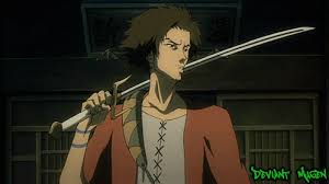 Samurai chanpurū), stylized as samurai champloo, is a japanese anime television series developed by manglobe. Mugen Sword Anime Gif On Gifer By Rainbinder