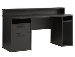 Ein schreibtisch mit 2 arbeitsplätzen über eck. Computertisch Gamingtisch Gamertisch Schreibtisch 160x72 Tezo Iii Dekor Schwarz Ebay