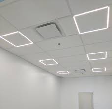 A suspended ceiling, also known as a drop ceiling, looks like large tiles. Ls 1777 Led Light For Suspended Ceiling 120v Borealux Com Suspended Ceiling Led Recessed Lighting Ceiling Grid